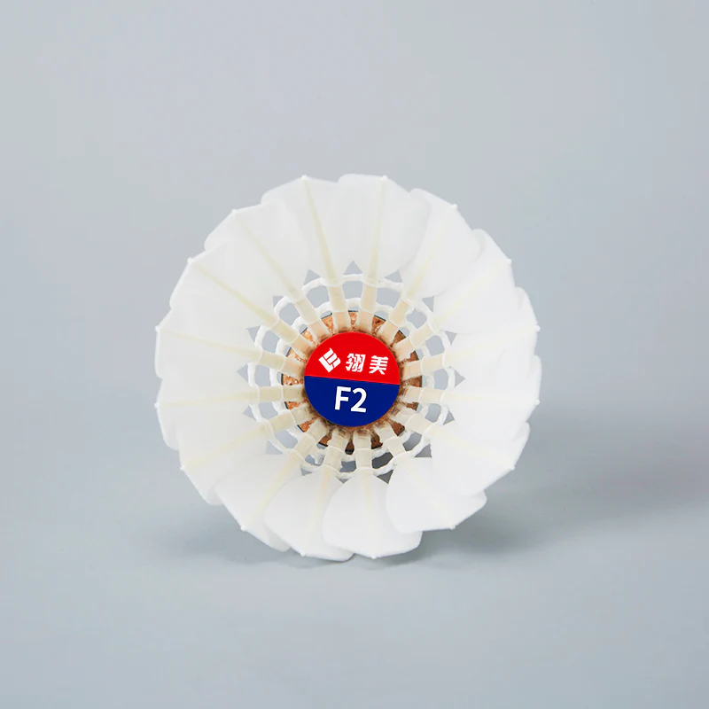LINGMEI LING MEI 12 PCS F2 Badminton Goose Feather Badminton Shuttlecock - Image 5