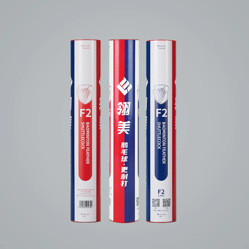 LINGMEI LING MEI 12 PCS F2 Badminton Goose Feather Badminton Shuttlecock - Image 7