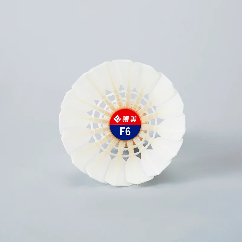 LINGMEI LING MEI 12 PCS F6 Badminton Goose Feather Badminton Shuttlecock - Image 3