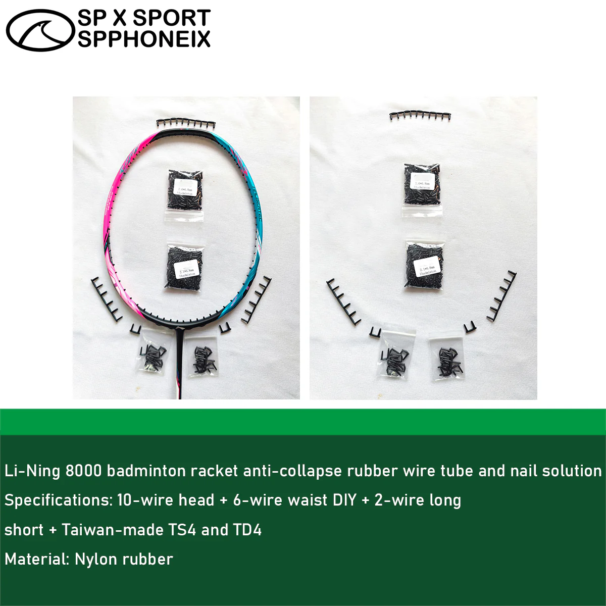 LiNing Zhanji 8000 Badminton Racquet String Protector