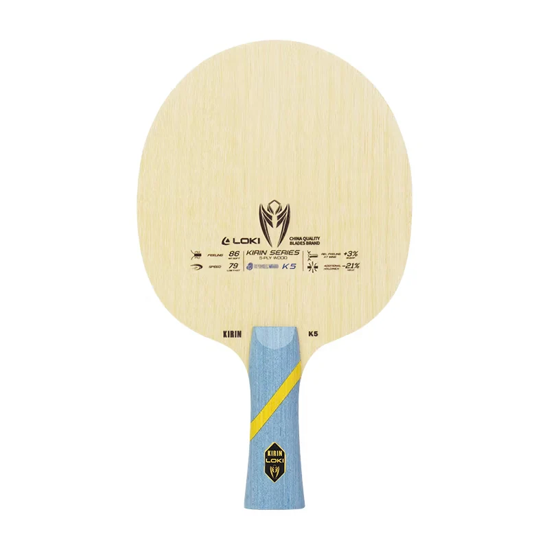 LOKI K5 5-Layer Solid Wood Table Tennis Blade - Image 2
