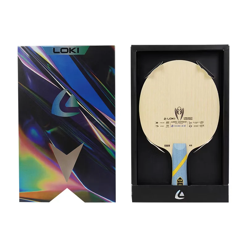 LOKI K5 5-Layer Solid Wood Table Tennis Blade - Image 9