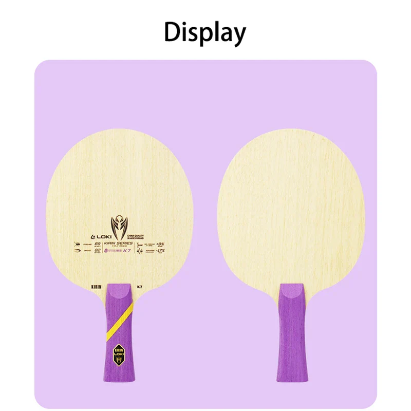 LOKI K7 7 Layers Wood Table Tennis Blade - Image 6