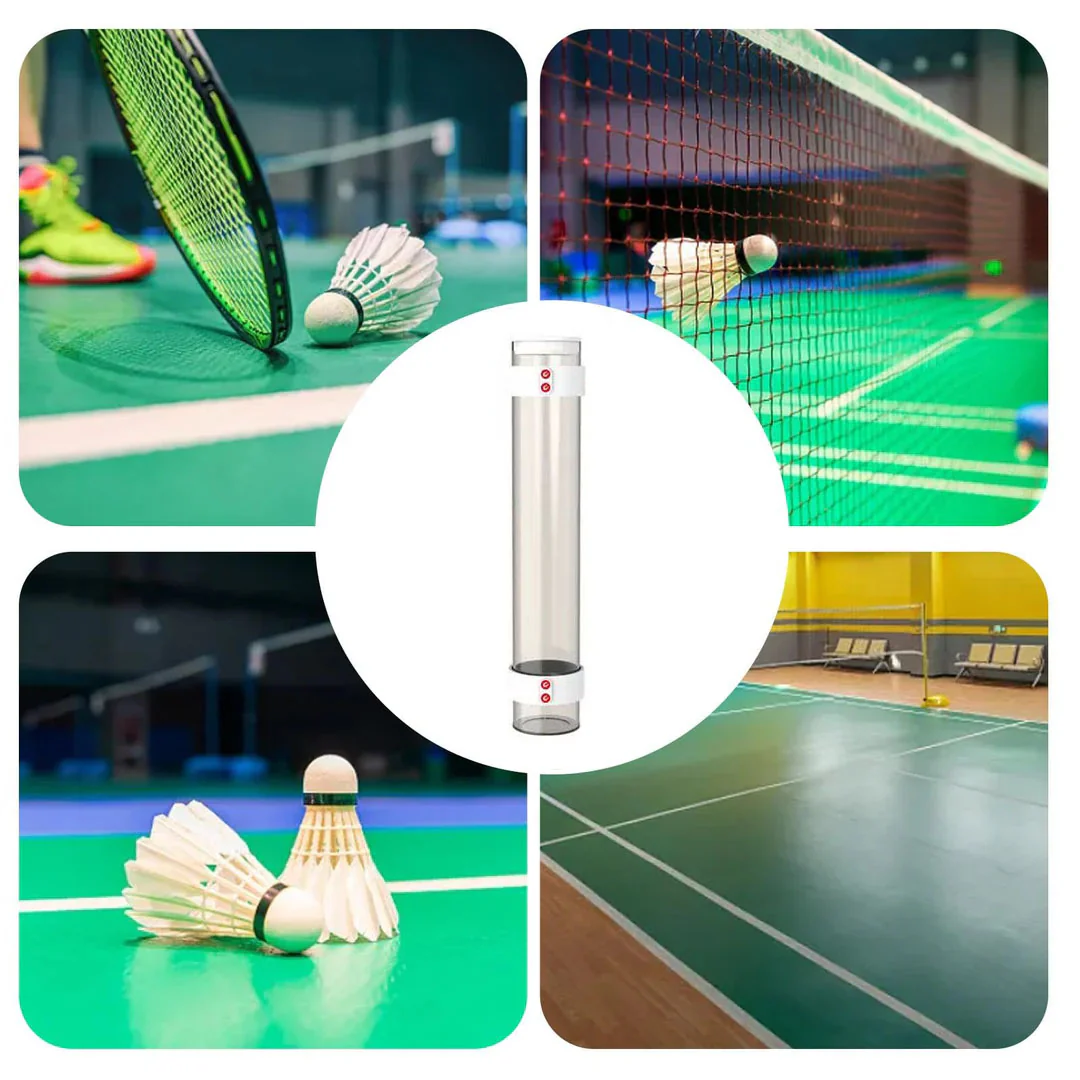 SP x SPORT SPP Magnetic Badminton Shuttlecock Holder Tube - Portable & Secure Shuttlecock Organizer for Backyard, PE - Image 9