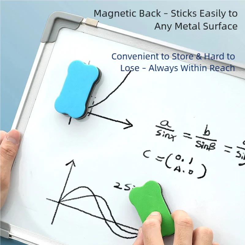5PCS Magnetic Whiteboard Eraser - Image 3