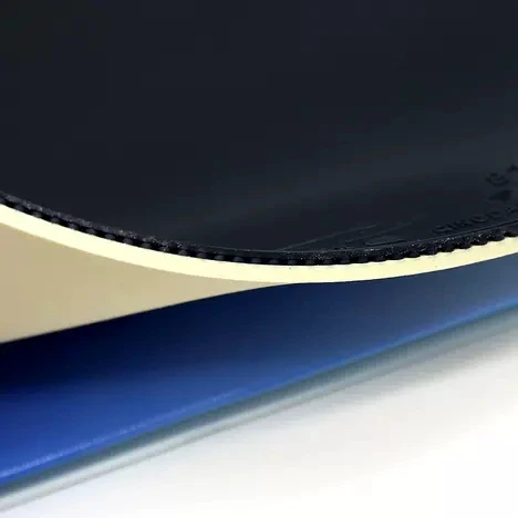 Meteor 813 Diamond Edition White and Blue Sponge Super Sticky Table Tennis Racket Rubber - Image 4
