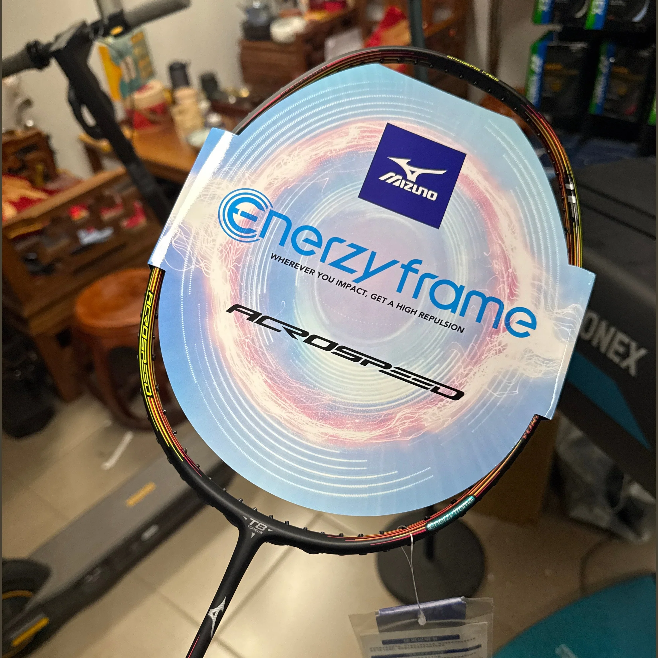 MIZUNO ACROSPEED 1 FOCUS BADMINTON RACKET 4U6 (73JTB40109)