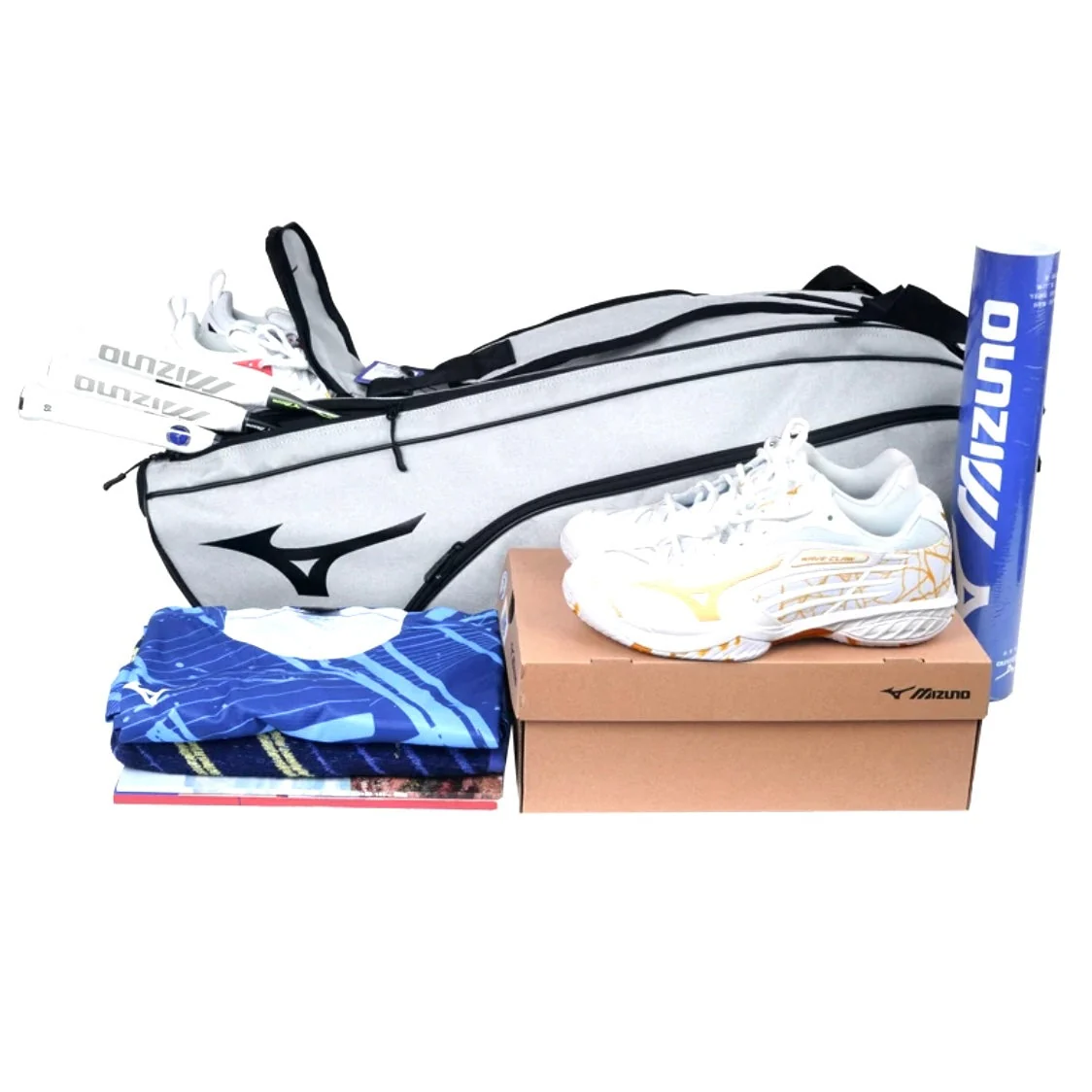 Mizuno BADMINTON RACKET BAG C3CY43Z2 (74*24*26CM) - Image 8