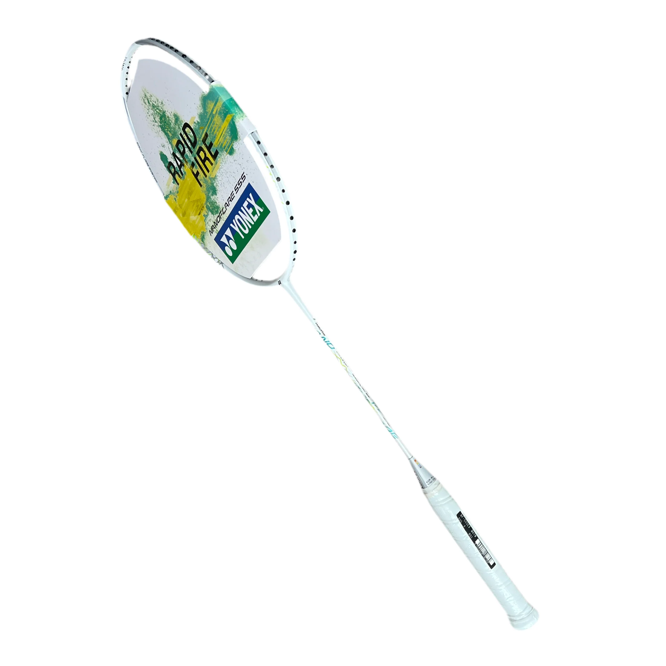 YONEX Nanoflare 555 4U5 Badminton Racket NF - 555EX MATW (Matte White) Frame Only