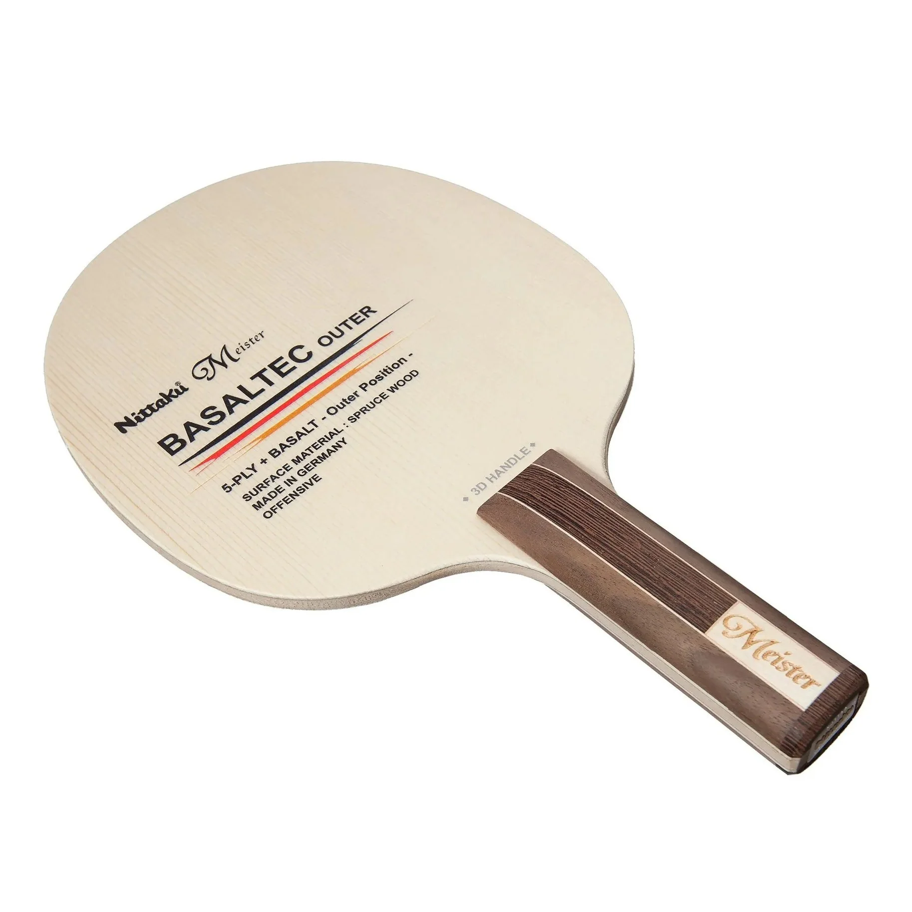 NITTAKU Basaltec Outer Table Tennis Blade - Image 3