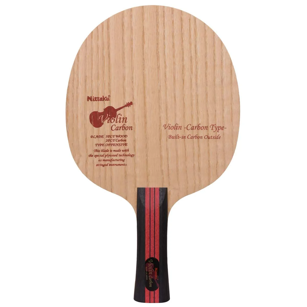 NITTAKU Violin (FL) Table Tennis Blade - Image 2