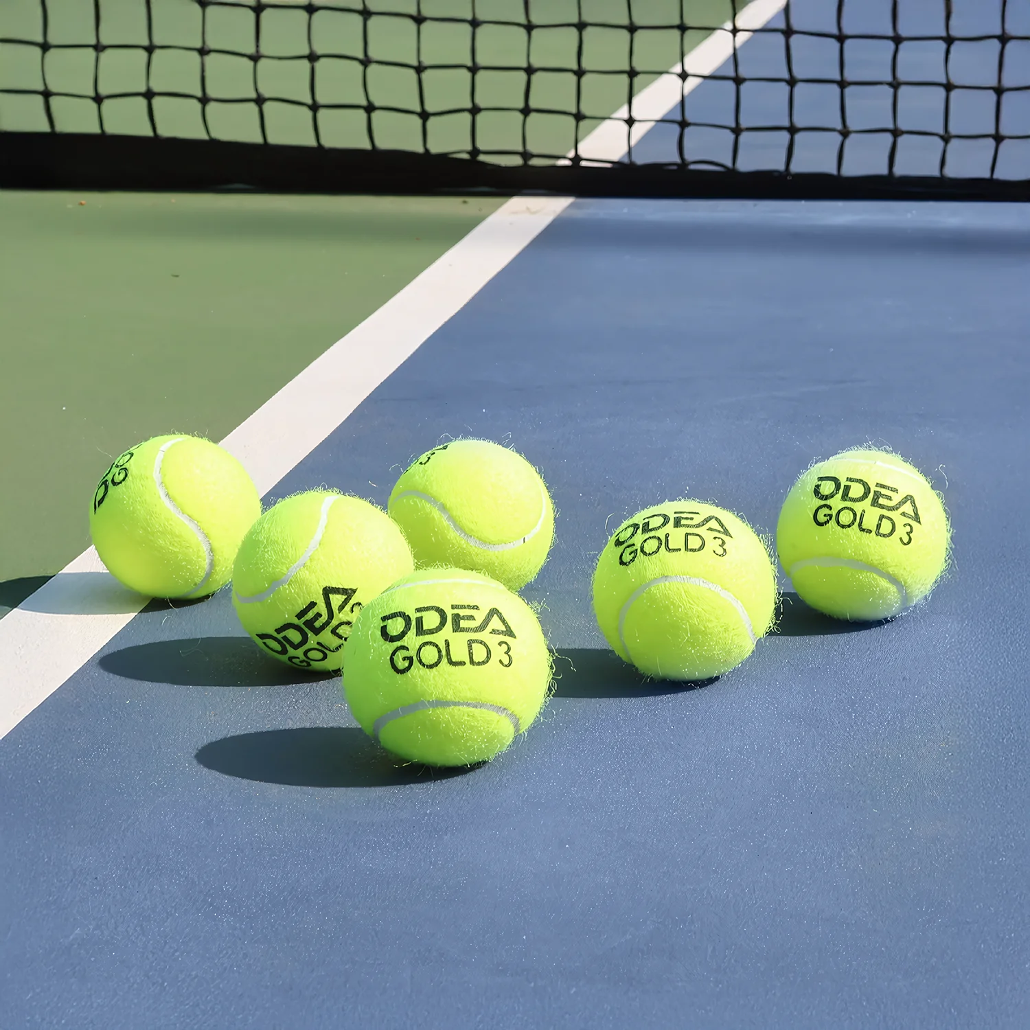 ODEA Gold Training Tennis Balls (Rebound 140-148CM ITF) 1 Pcs - Image 13