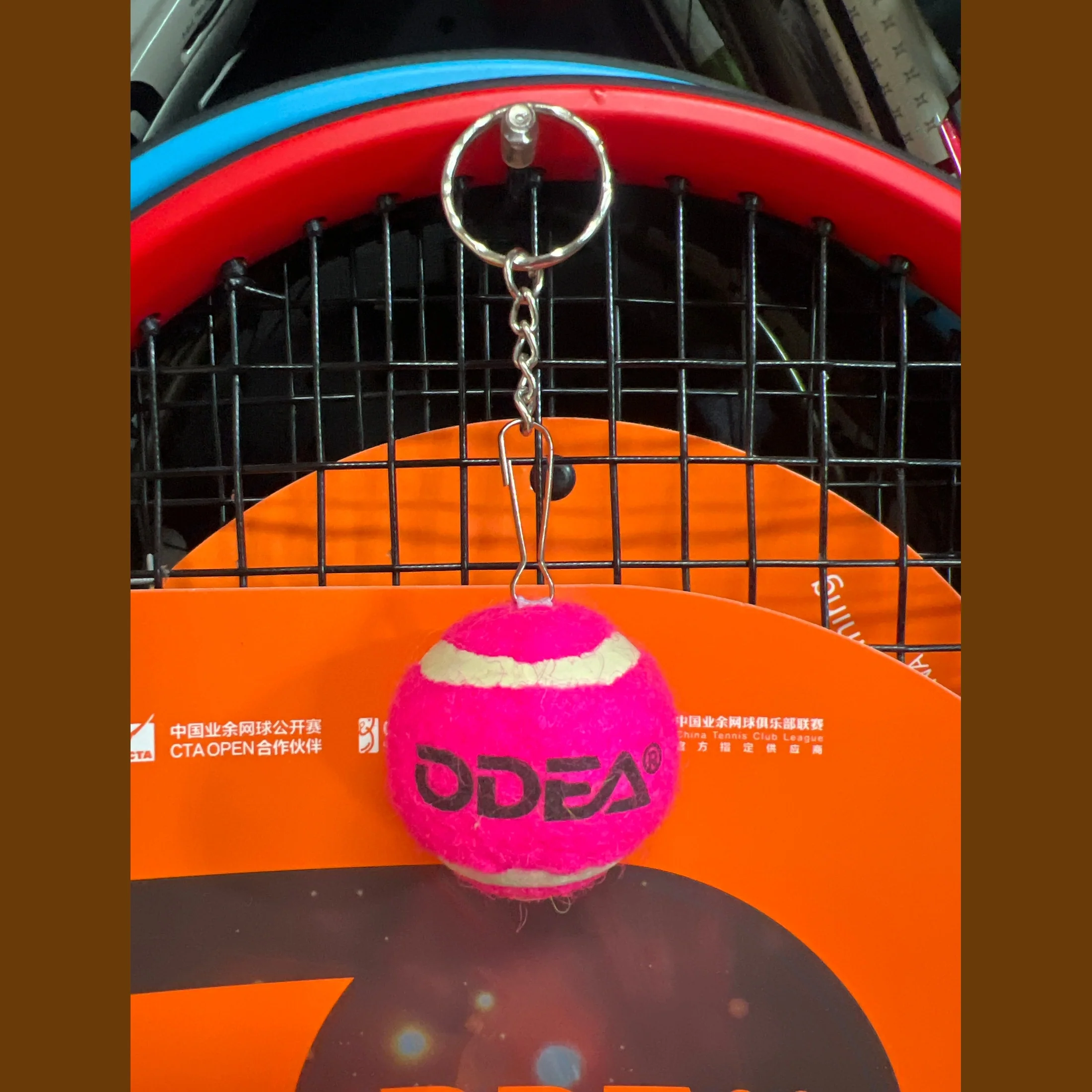 ODEA Mini Tennis Keychain - Image 3