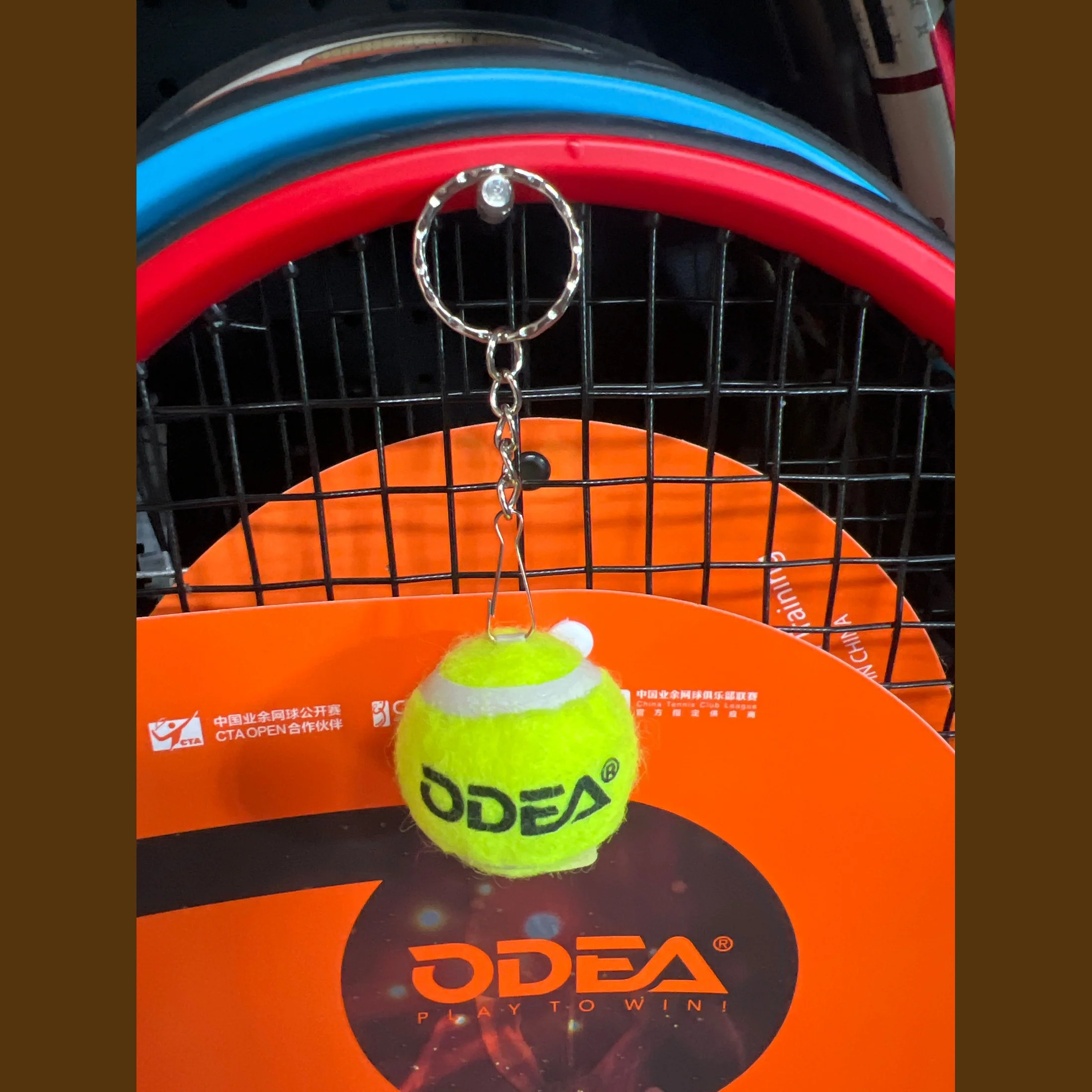 ODEA Mini Tennis Keychain - Image 4