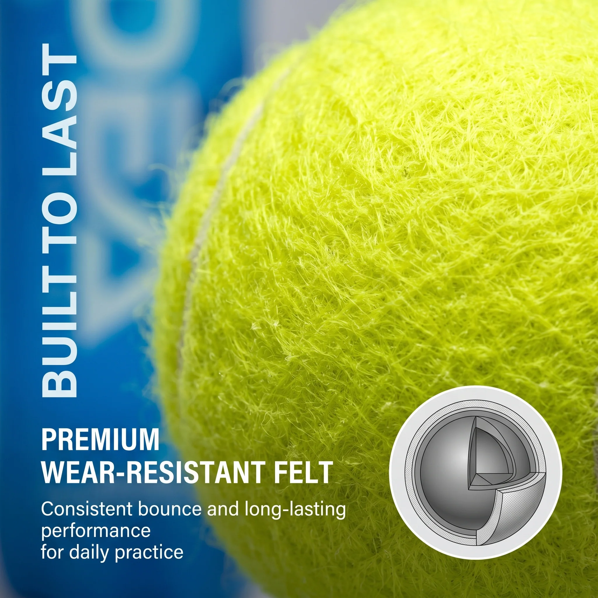 ODEA Passion Tennis Balls(Competition level, ITF approved） - Image 10