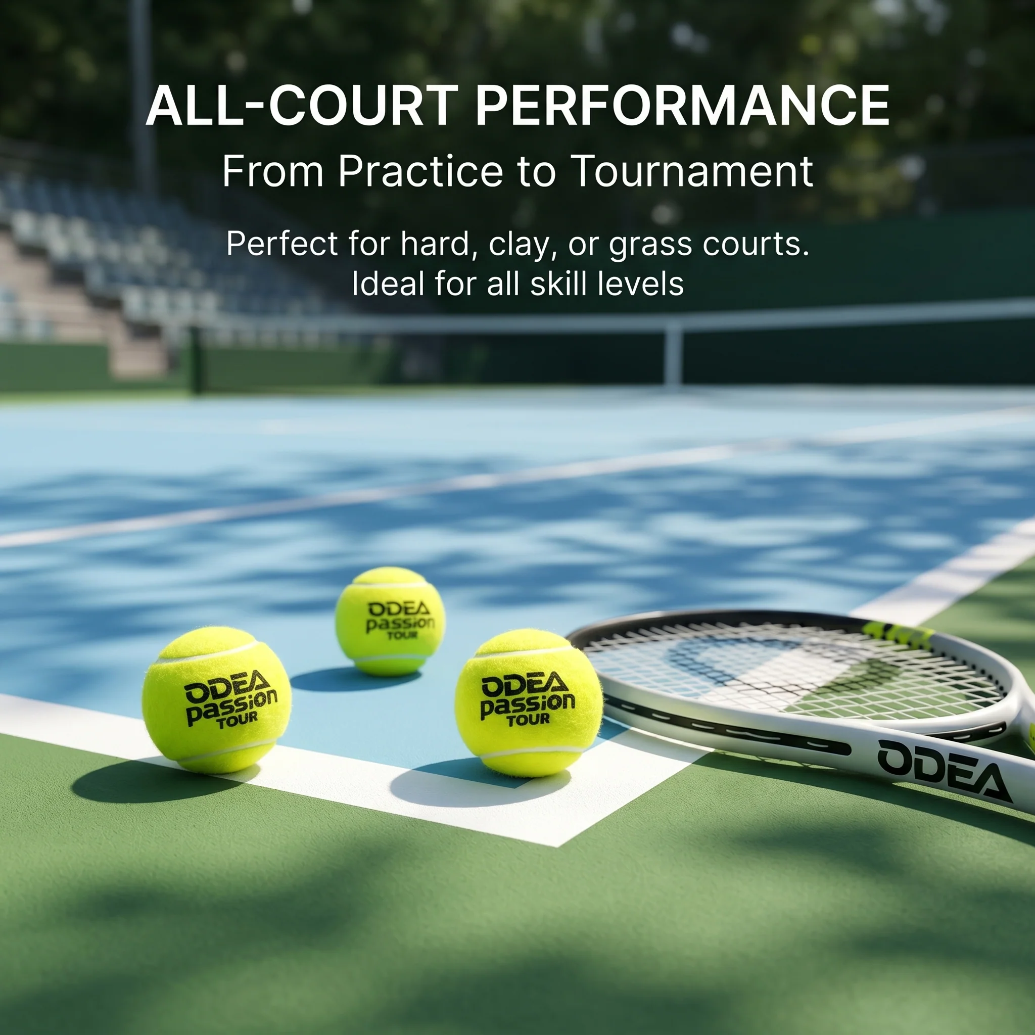 ODEA Passion Tennis Balls(Competition level, ITF approved） - Image 3