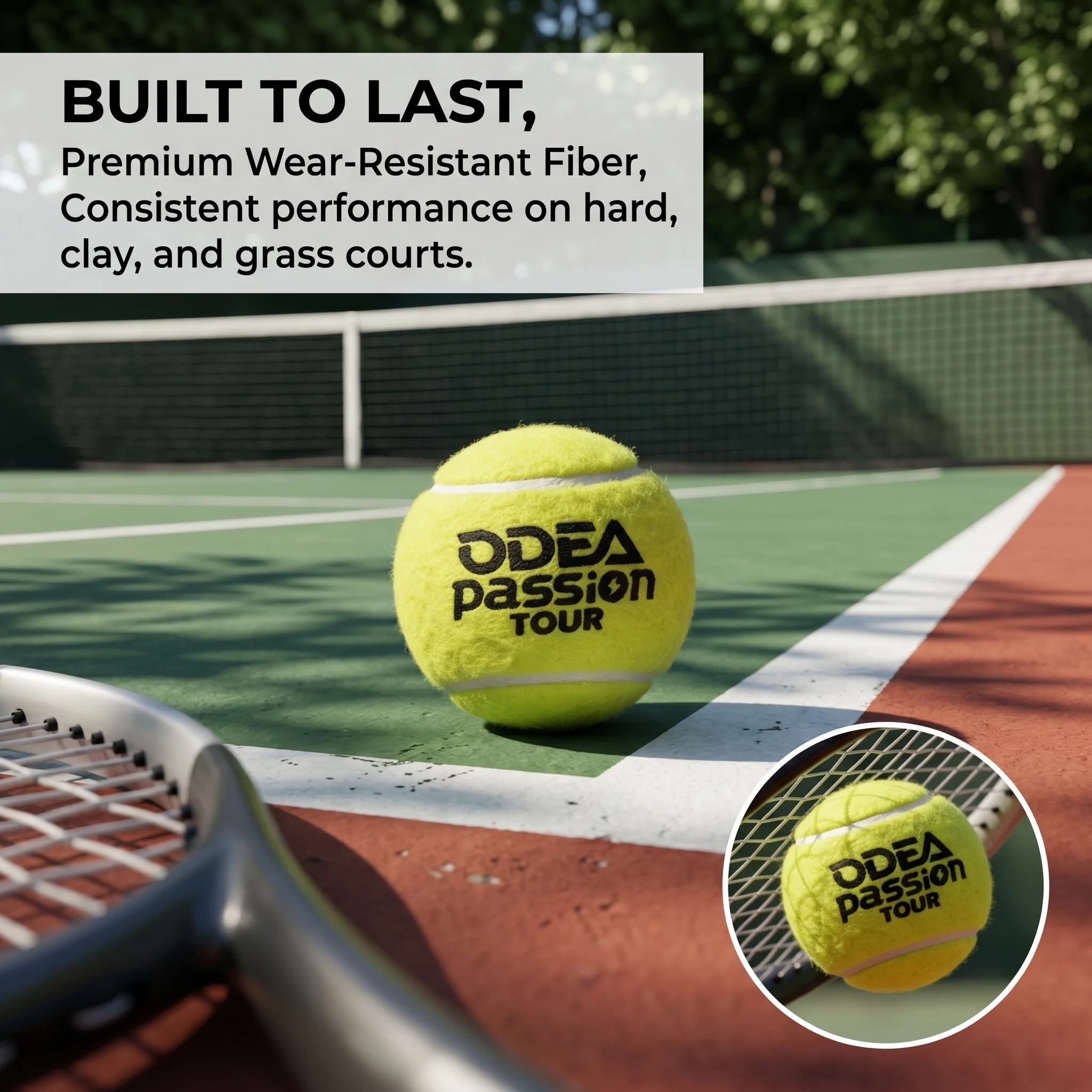 ODEA Passion Tennis Balls(Competition level, ITF approved） - Image 4