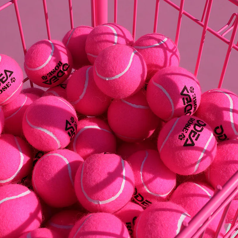 Odea Rose Pink Tennis Balls – Match & Training Balls, 1 pcs - Image 5