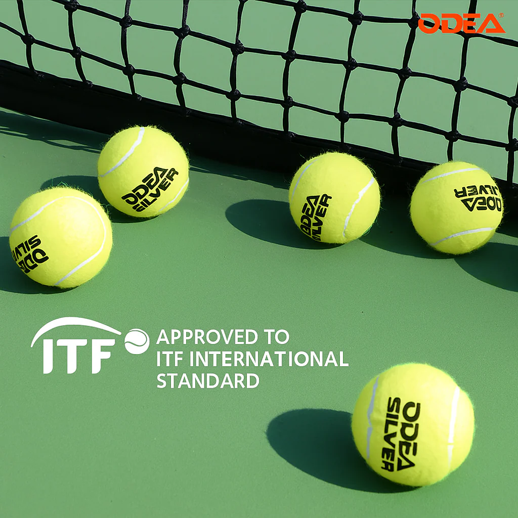 ODEA Silver Training Tennis Balls (Rebound 135-147CM ITF) 1 pcs - Image 3