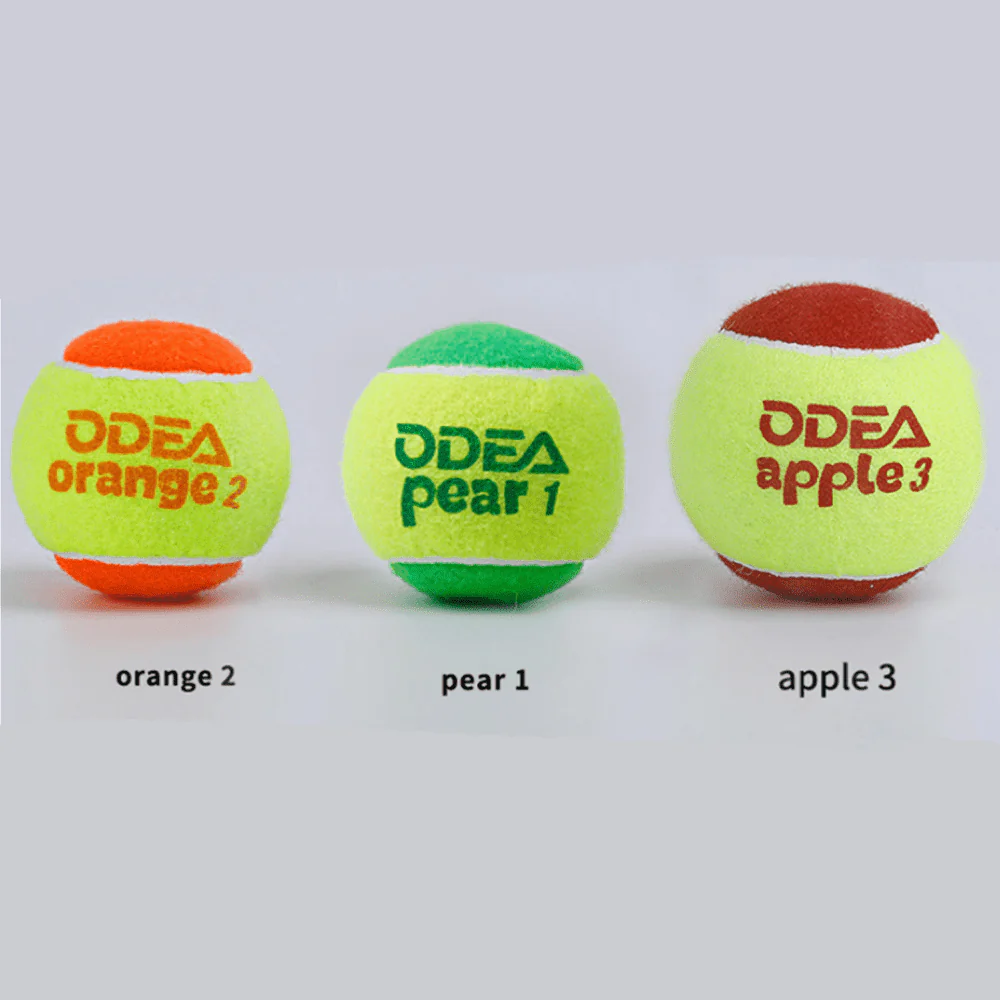 ODEA Stage 1 Green 1 PCS Children Beginners Tennis Balls Low Compression Slower Speed - Image 8