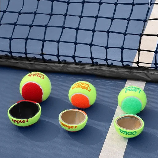 ODEA Stage 3 RED 1 PCS Children Beginners Tennis Balls Low Compression Slower Speed - Image 8