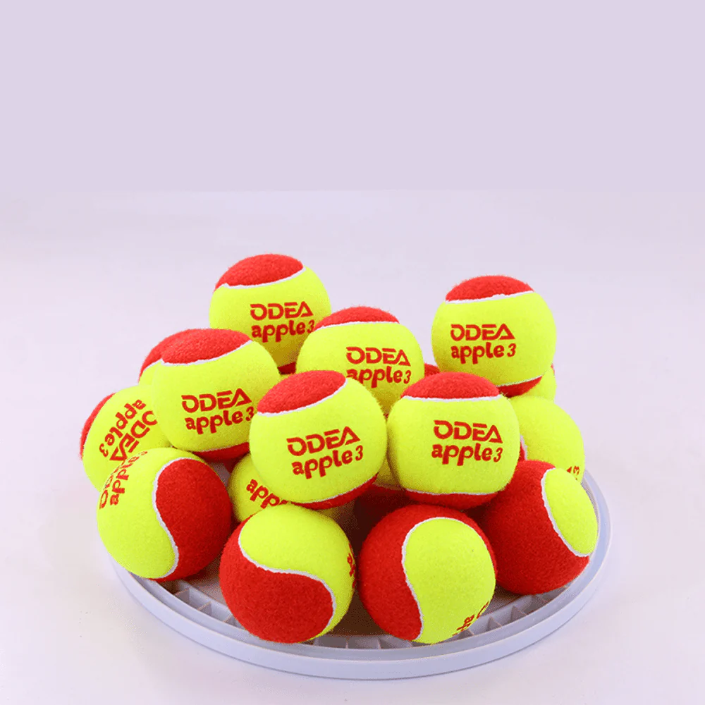 ODEA Stage 3 RED 1 PCS Children Beginners Tennis Balls Low Compression Slower Speed - Image 9