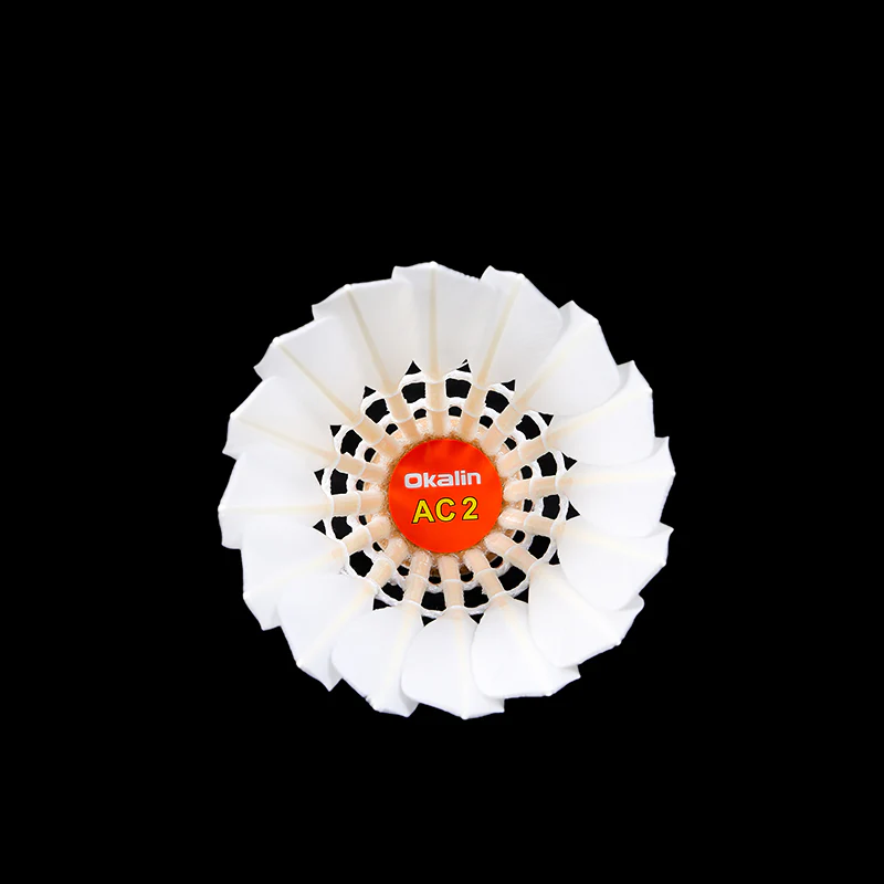 OKALIN 12 PCS AC-2 Badminton Duck Feather Badminton Shuttlecock - Image 4