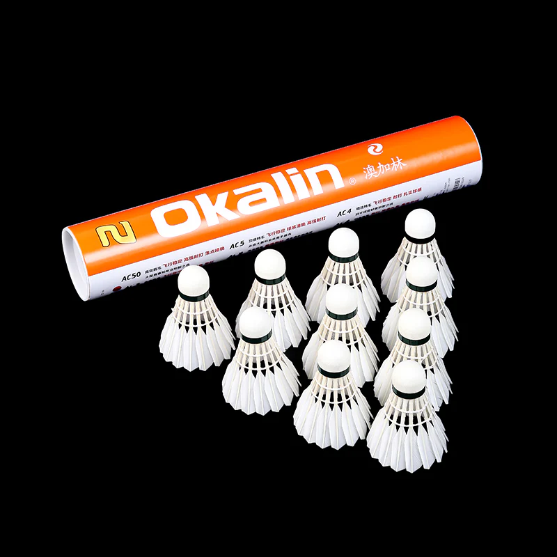 OKALIN 12 PCS AC-2 Badminton Duck Feather Badminton Shuttlecock - Image 5