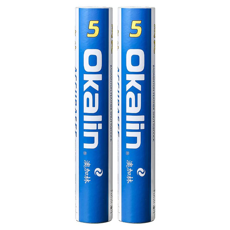 OKALIN 12 PCS AC-5 Badminton Duck Feather Badminton Shuttlecock - Image 2