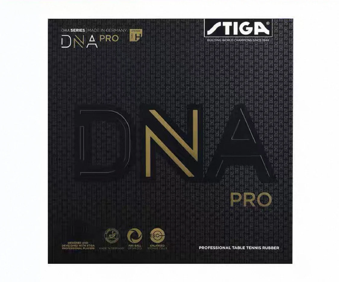 STIGA Original STIGA DNA PRO M / H / S Table Tennis Rubber Pimples-in Internal Powerful Ping Pong Rubber for Professional cake sponge
