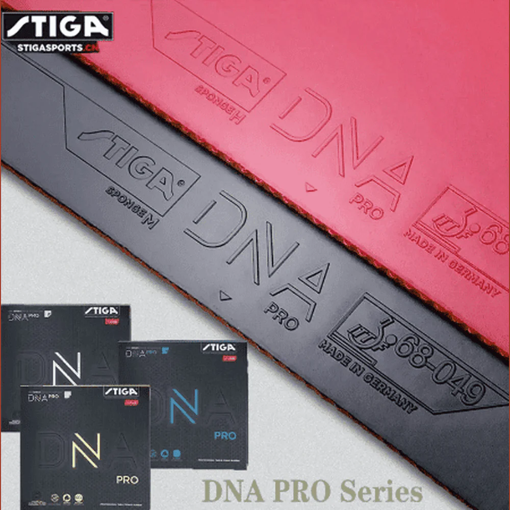 STIGA Original STIGA DNA PRO M / H / S Table Tennis Rubber Pimples-in Internal Powerful Ping Pong Rubber for Professional cake sponge - Image 5