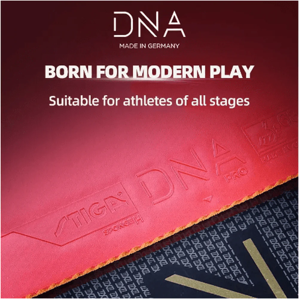 STIGA Original STIGA DNA PRO M / H / S Table Tennis Rubber Pimples-in Internal Powerful Ping Pong Rubber for Professional cake sponge - Image 6