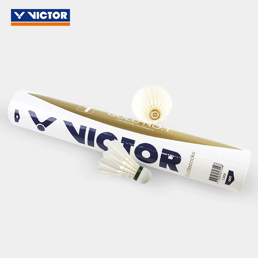 Victor GOLD NO 1 Badminton Shuttlecock - Image 3