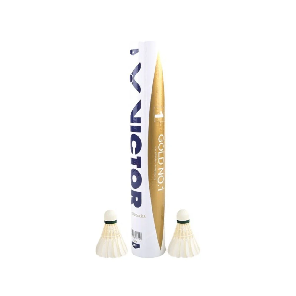 Victor GOLD NO 1 Badminton Shuttlecock - Image 5