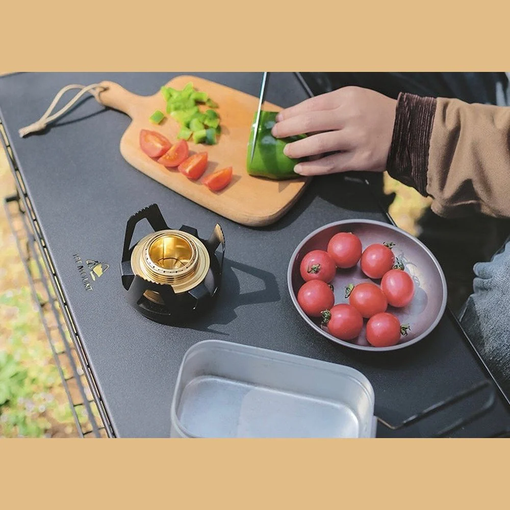 Outdoor Alcohol Stove Kit Camping Stove Safety Lightweight Portable Gold Stove - Image 10