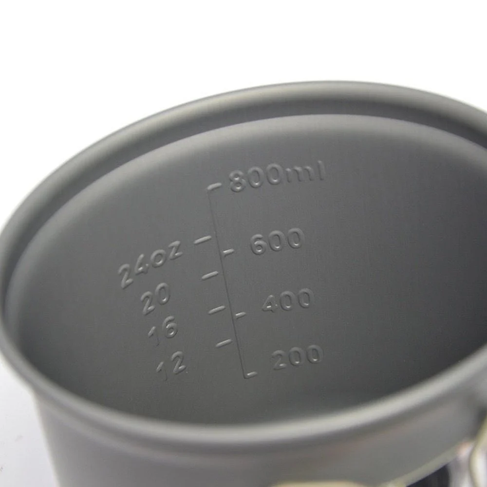 Outdoor Camping Cooking Set DS-101 Aluminum Alloy Pot - Image 8