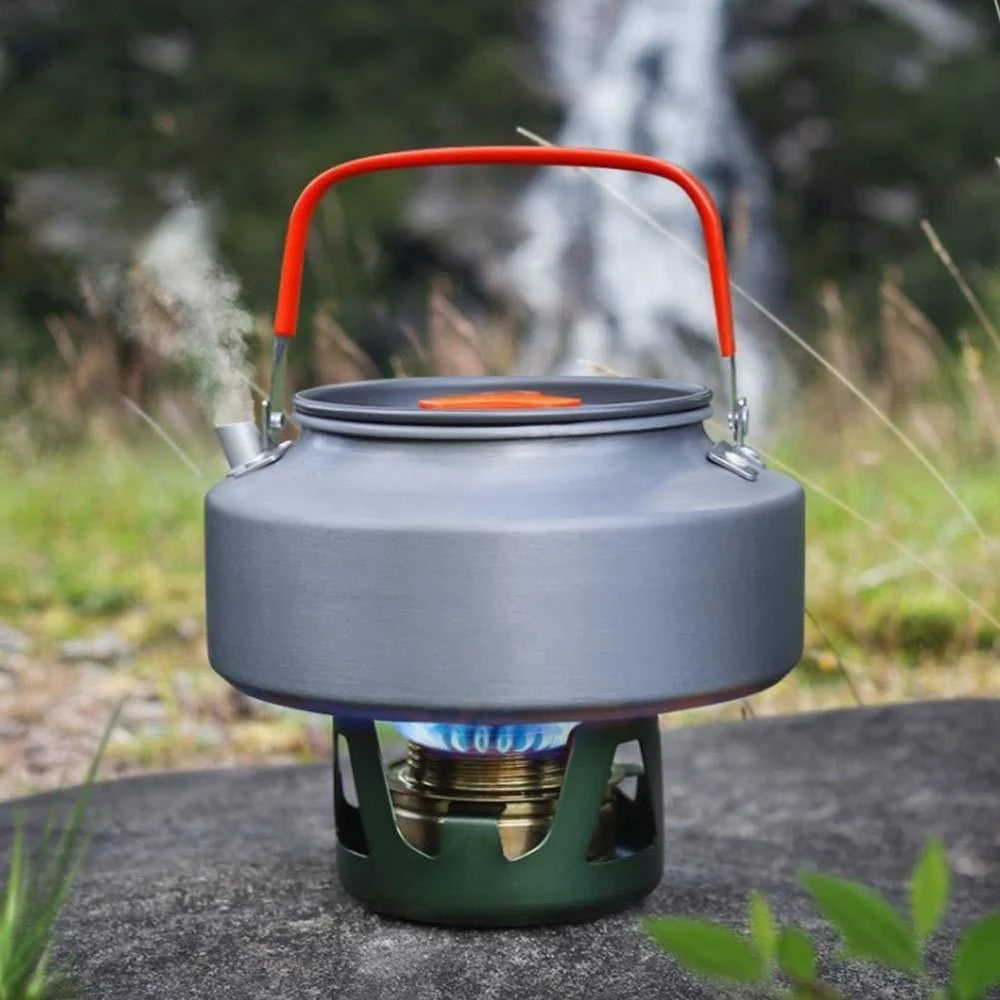 Outdoor Camping Kettle Teapot 0.8L / 1.6L Comes With Storage Bag - Image 7