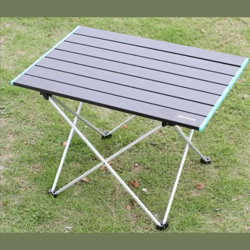 Outdoor Camping Table Folding Portable Aluminium BBQ Desk Picnic Tables 3 Size AU - Image 3