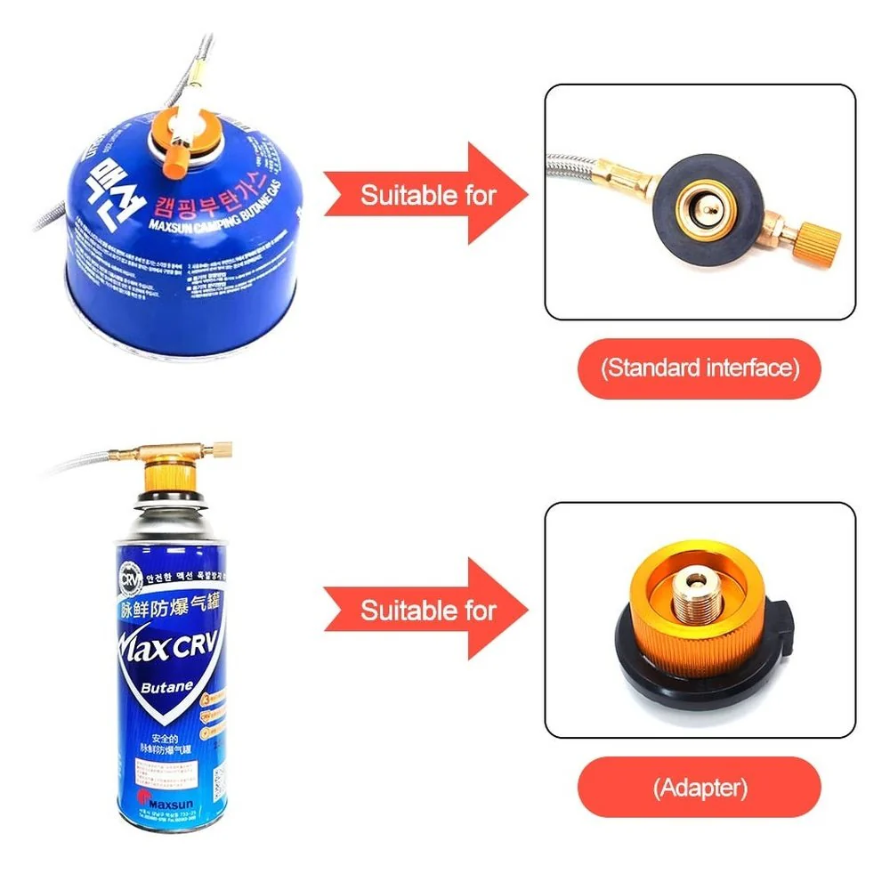 Outdoor Picnic Gas Jet Portable Stove Cooking Hiking Camping Burner Cooker Gear - Image 9