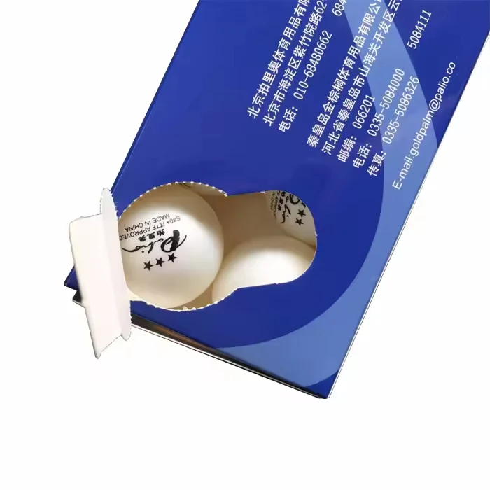 PALIO ITTF Approved 3 Star D40+ Table Tennis Ball - Image 2