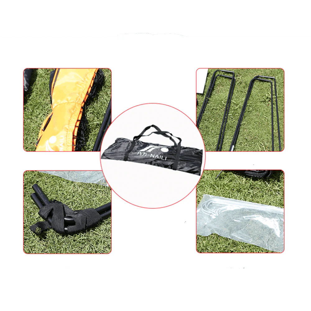SPPHONEIX Portable Soccer Football Goal Net Kids Outdoor Training Sports 2.8M - Image 4