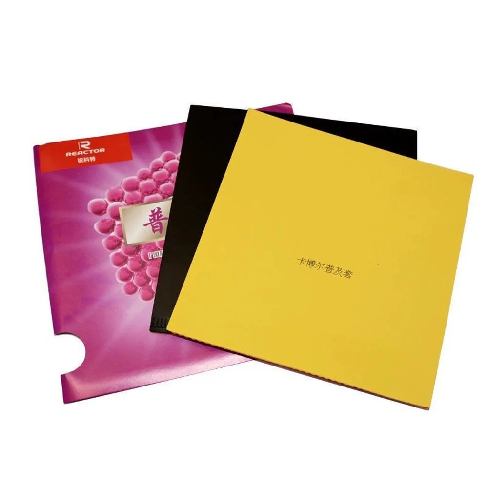 REACTOR Corbor Table Tennis Rubber Loop Plus Attack Pips in Sheet 1Red 1Black - Image 11
