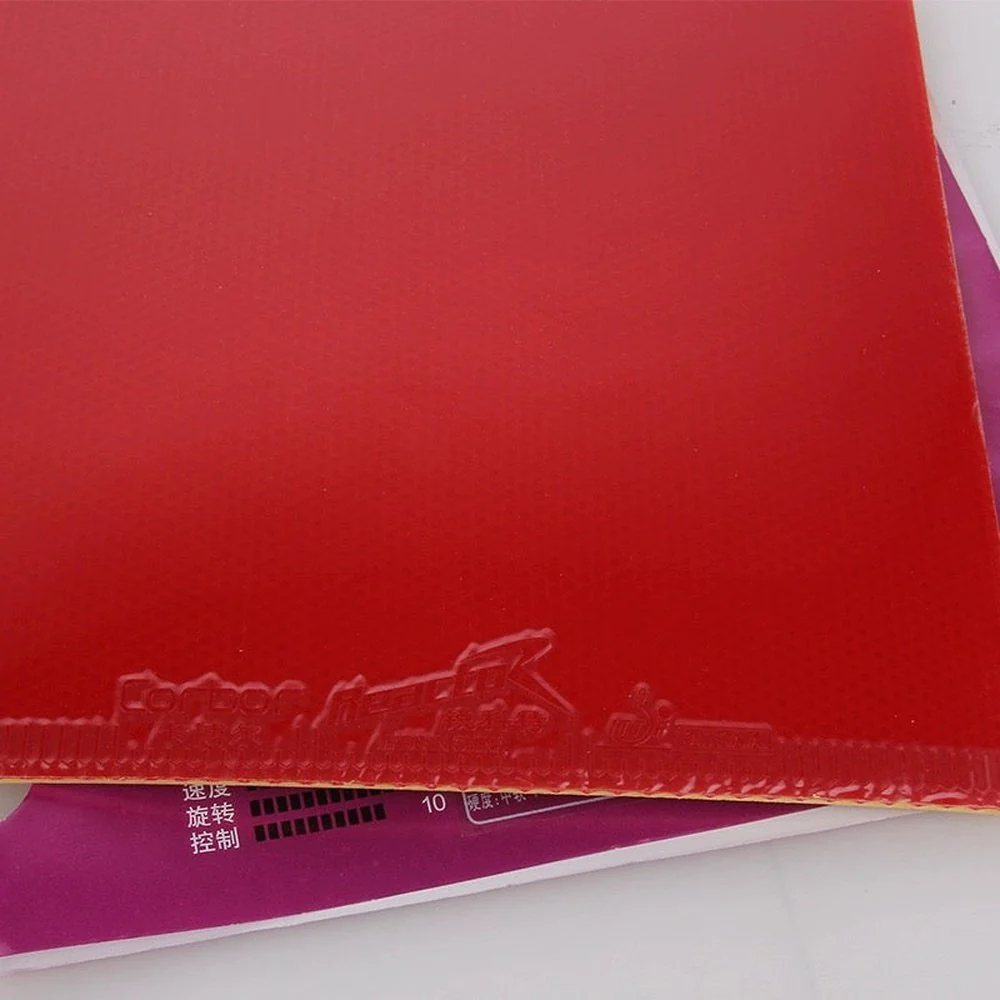 REACTOR Corbor Table Tennis Rubber Loop Plus Attack Pips in Sheet 1Red 1Black - Image 9