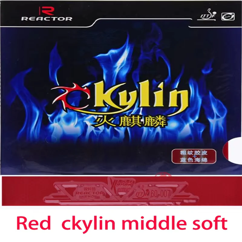 Reactor-Ckylin Table Tennis Rubber, High Elastic Blue Sponge - Black - Image 6