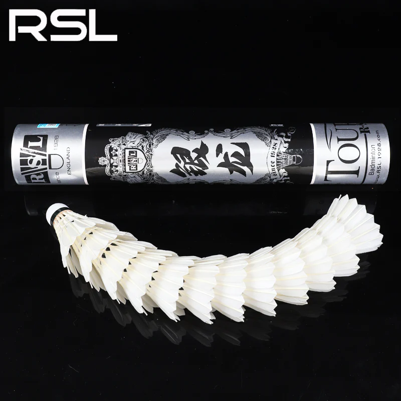 RSL 12 PCS 银龙 Badminton Duck Feather Badminton Shuttlecock - Image 4
