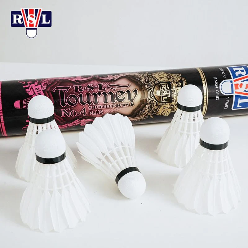 RSL 12 PCS 4 Plus Badminton Duck Feather Badminton Shuttlecock - Image 2