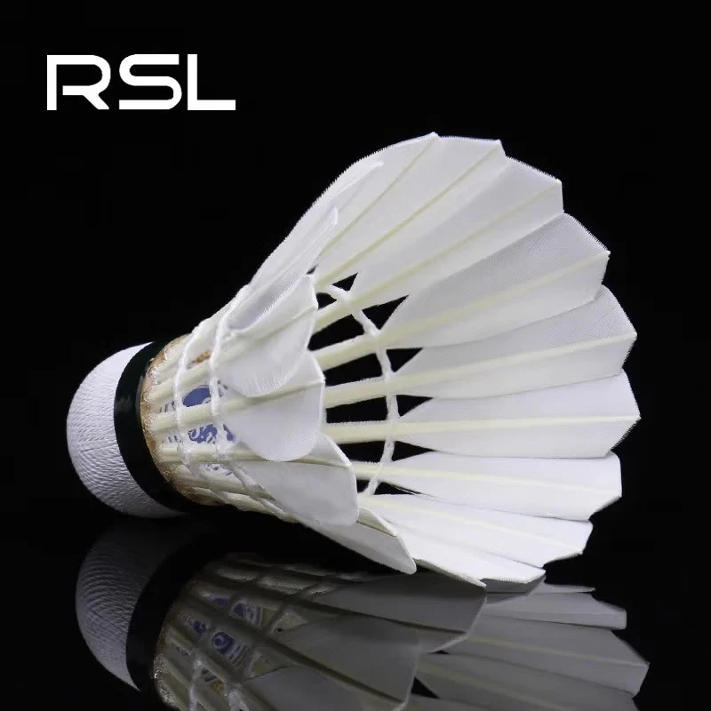 RSL 12 PCS A9 Ultimate Badminton Goose Feather Badminton Shuttlecock - Image 5