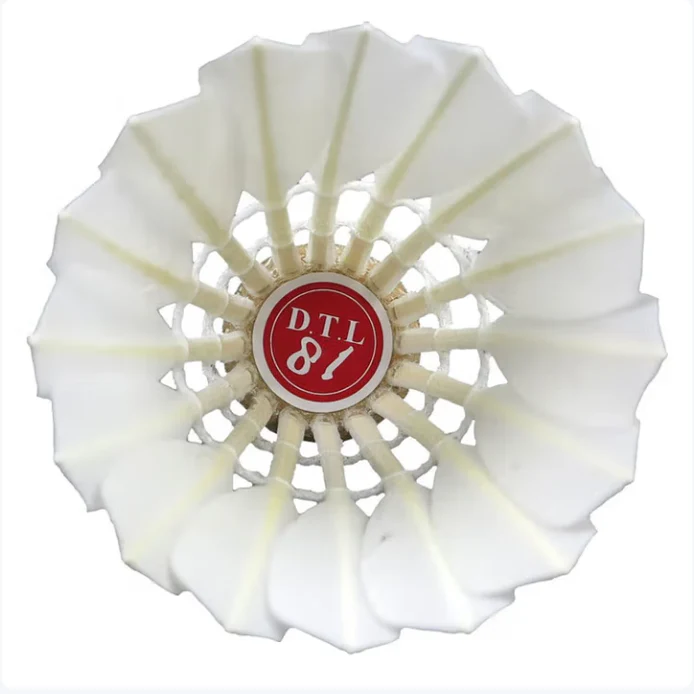 RSL 12 PCS DTL 81 Badminton Duck Feather Badminton Shuttlecock - Image 3