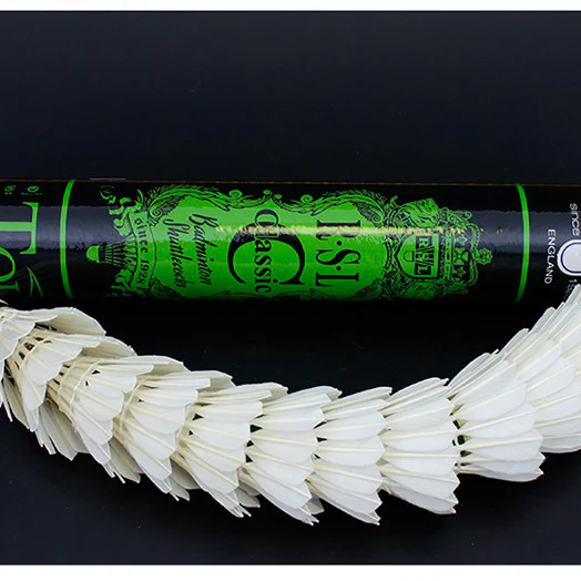 RSL 12 PCS NEW classic Badminton Goose Feather Badminton Shuttlecock - Image 3
