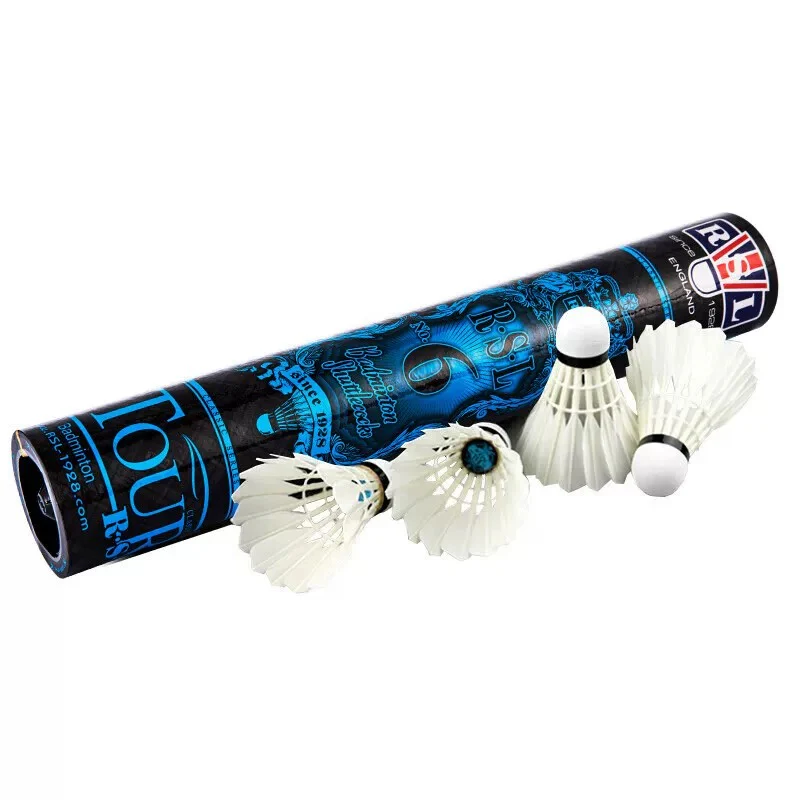 RSL 12 PCS No.6 Badminton Duck Feather Badminton Shuttlecock - Image 2